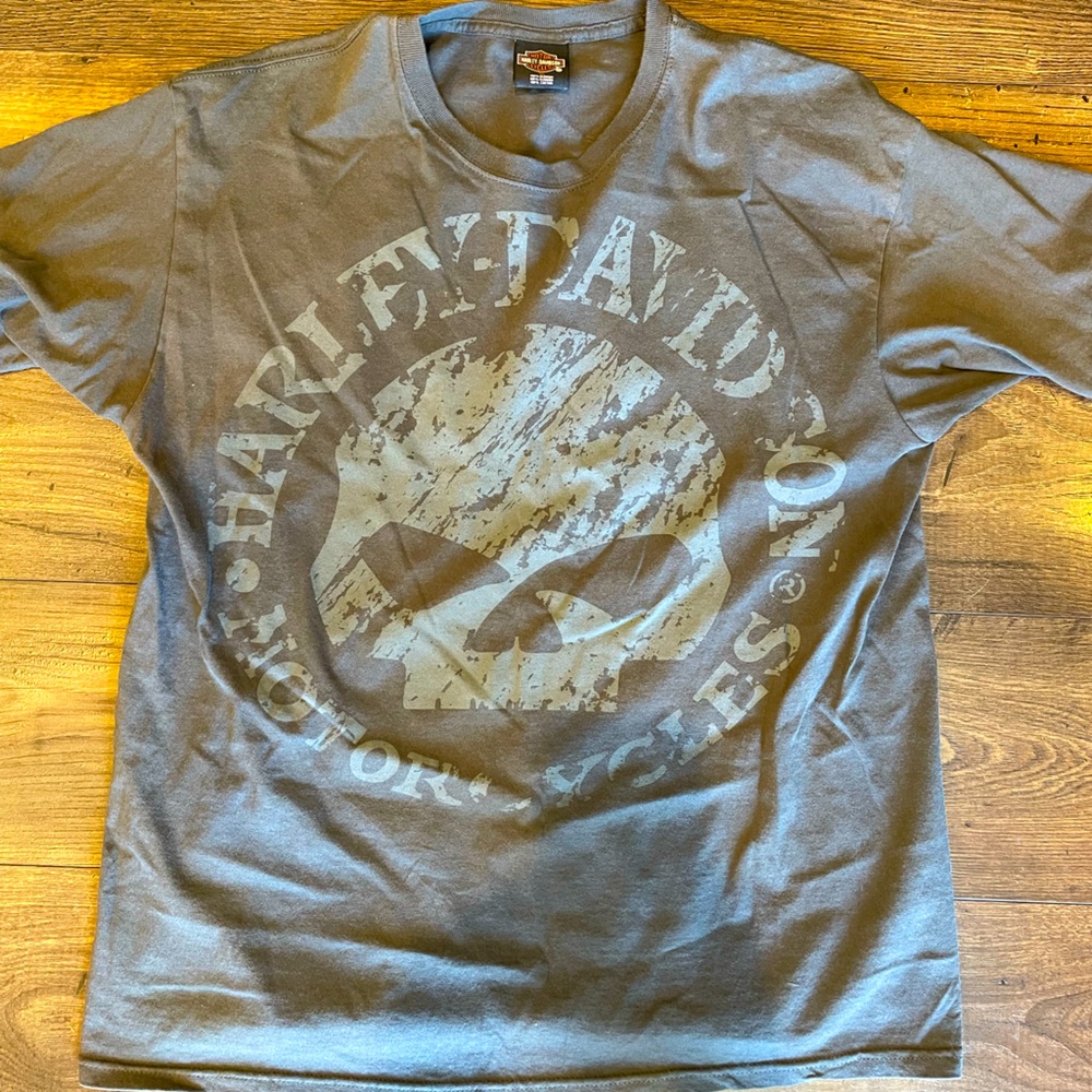Grey Harley t shirt